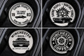 Supernatural Inspired Car Coasters | Mystery & Folklore Drink Coasters | Gothic Home Decor | Horror Fan Gift