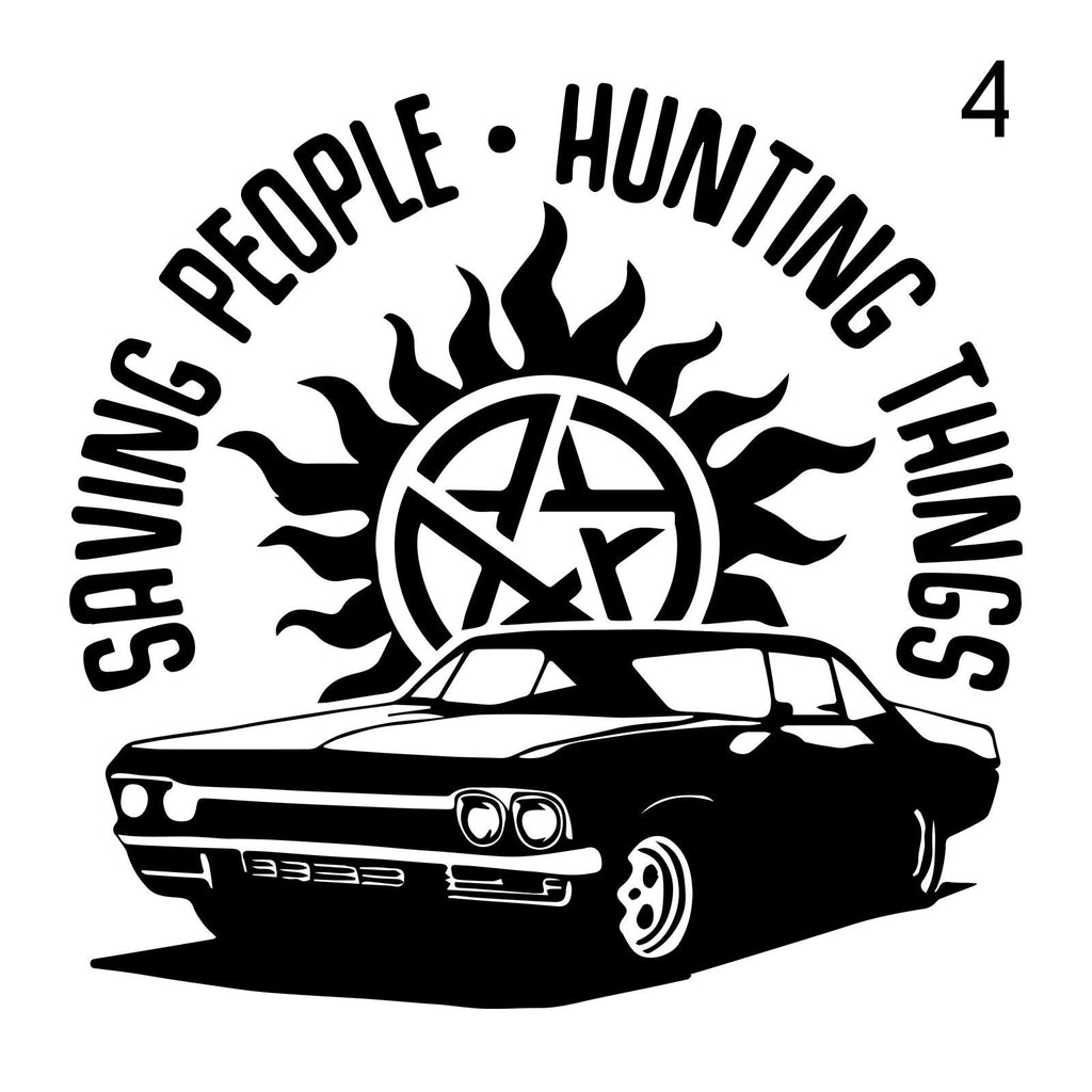 Supernatural Inspired Coasters | Mystery & Folklore Drink Coasters | Gothic Home Decor | Horror Fan Gift