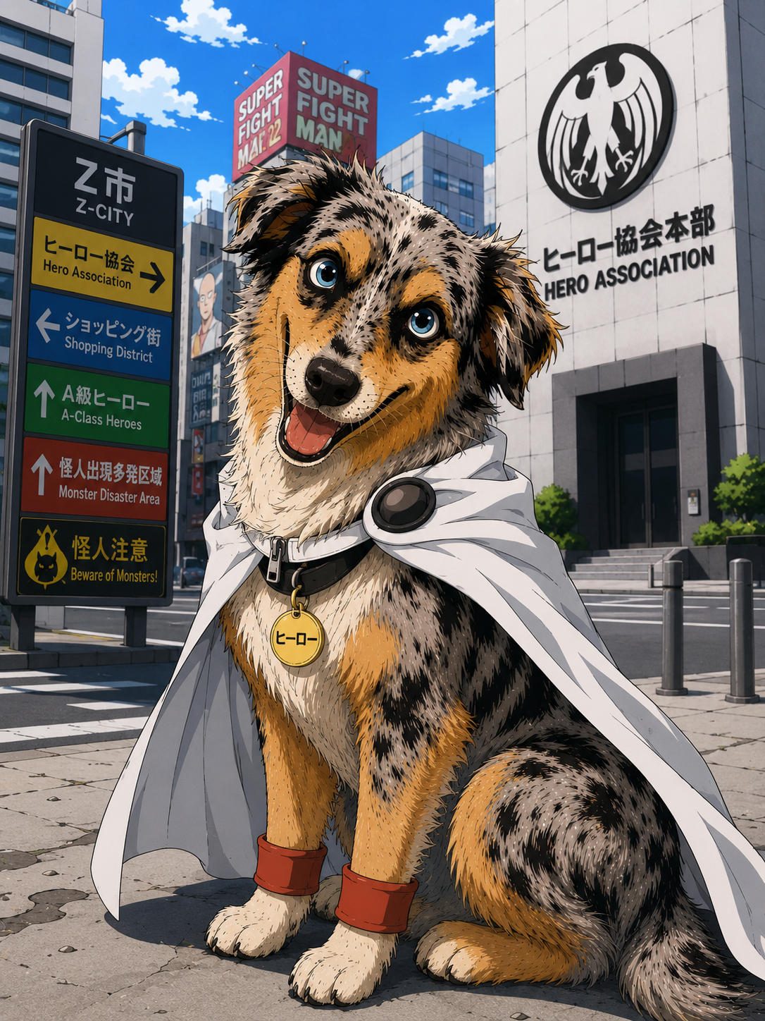 Pet Edition: Custom Anime Family Portrait | Cel Shaded Manga Style Canvas Print