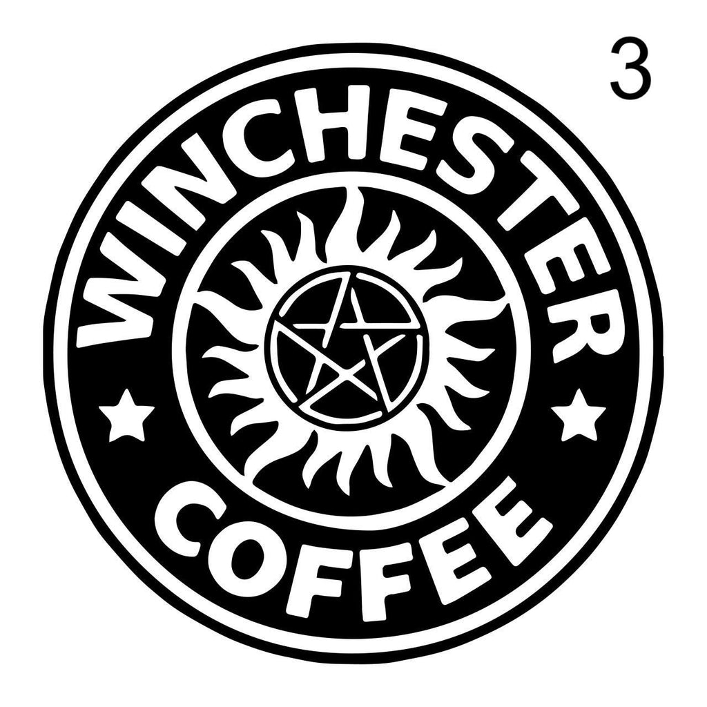 Supernatural Inspired Car Coasters | Mystery & Folklore Drink Coasters | Gothic Home Decor | Horror Fan Gift