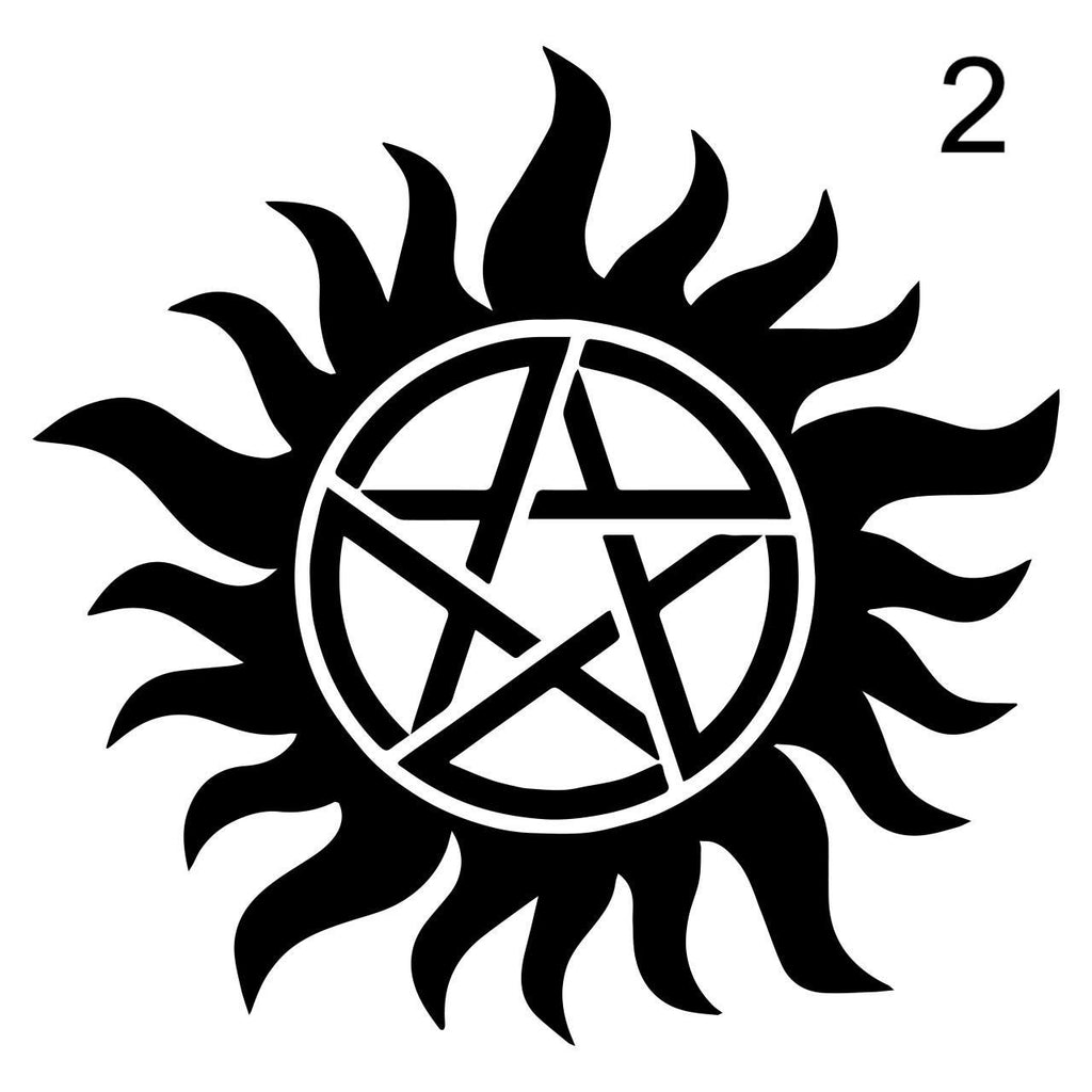 Supernatural Inspired Car Coasters | Mystery & Folklore Drink Coasters | Gothic Home Decor | Horror Fan Gift